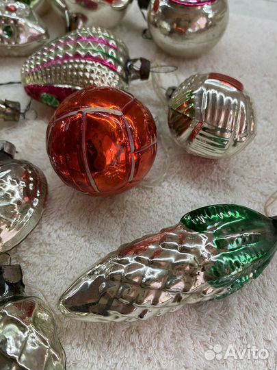 Елочные игрушки СССР