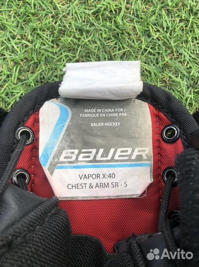 Вратарский нагрудник bauer sr