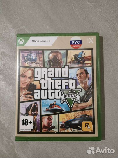 Xbox игра Microsoft Grand Theft Auto V