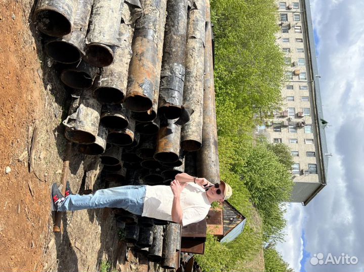 Труба новая 377х0,8 мм