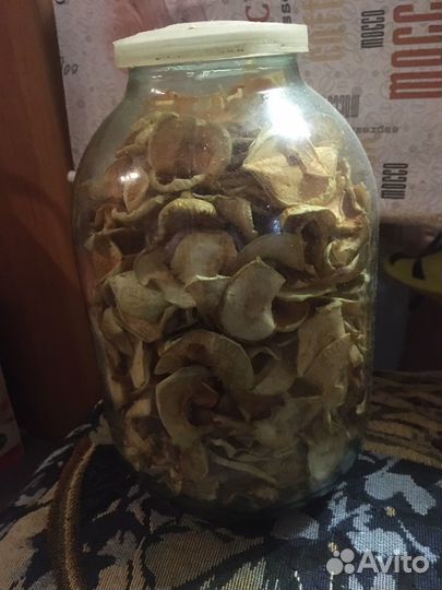 Сушеные яблоки