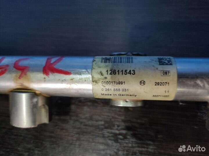 Рампа топливная Cadillac CTS 2