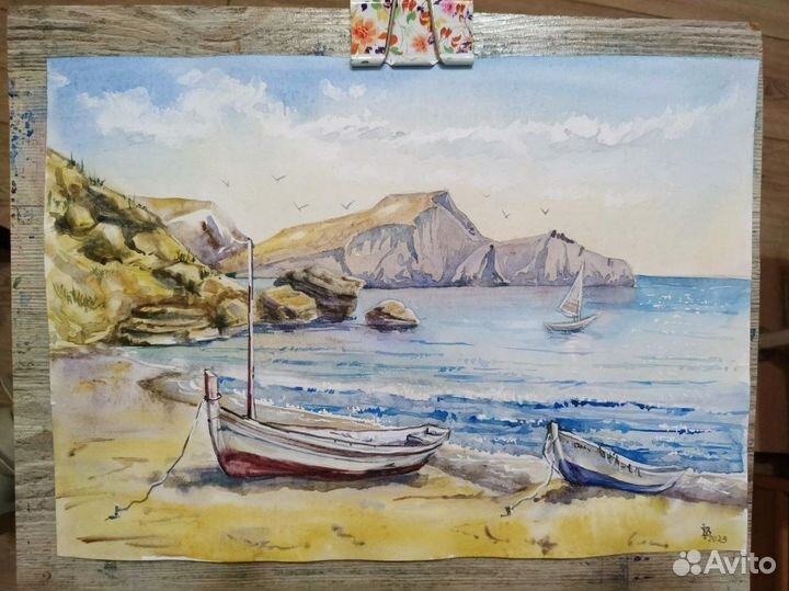 Картина акварель
