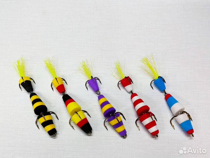 Наборы джиговых приманок Мандула 5шт