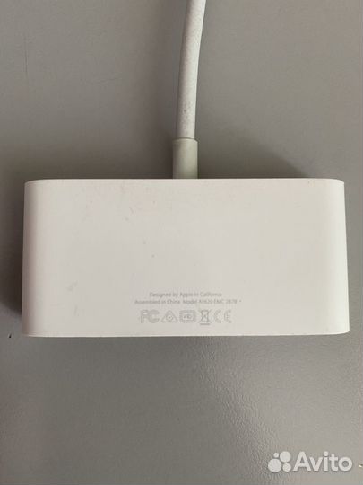 Переходник-адаптер Apple USB-C to VGA