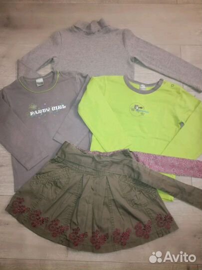 Водолазка, юбка, р. 110см