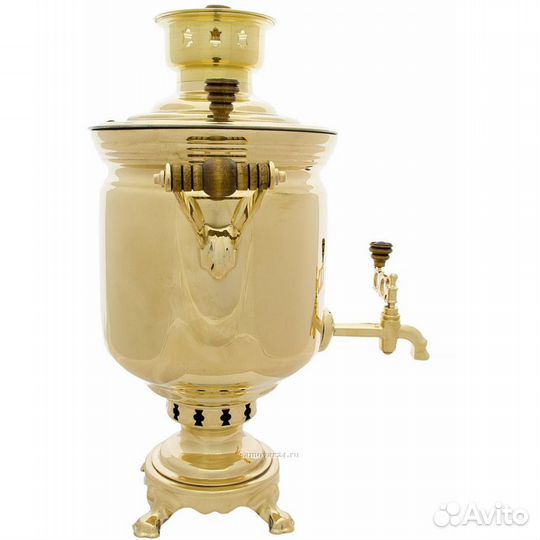 Самовар на дровах 5 - 7 литров Тульский