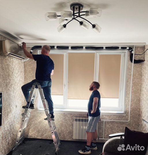 Установка и монтаж кондиционеров, сплит-систем