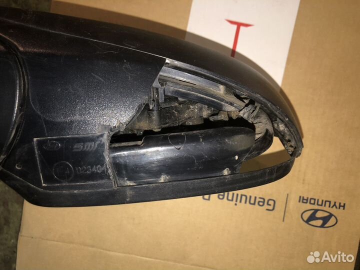 Зеркало левое hyundai Solaris 2013