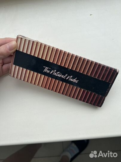 Палитра теней too faced all about nudes