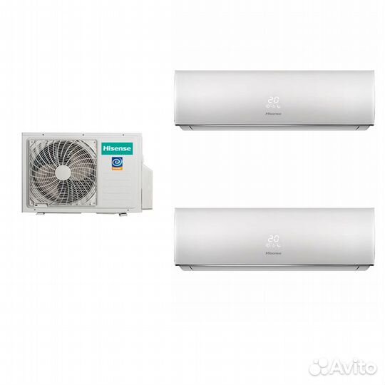 Мультисплит система Hisense AMW2-14U4SRE AMS-09х2
