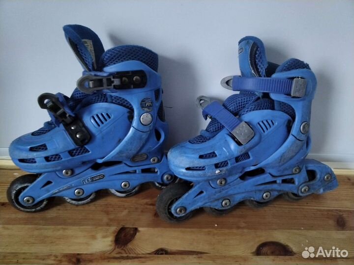 Роликовые коньки детские раздвижные