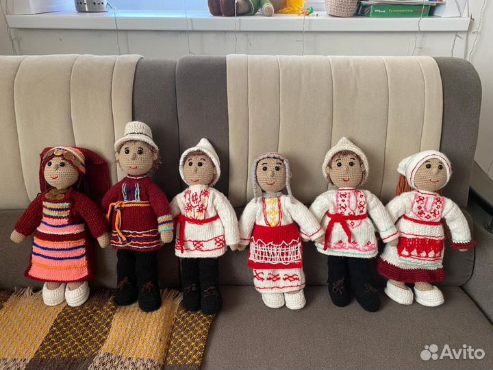 Вязанные куклы