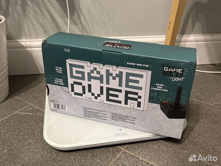 Светильник Game Over