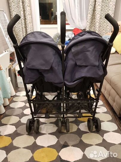 Прогулочная коляска для двойни Twin Swft (цвет Mar