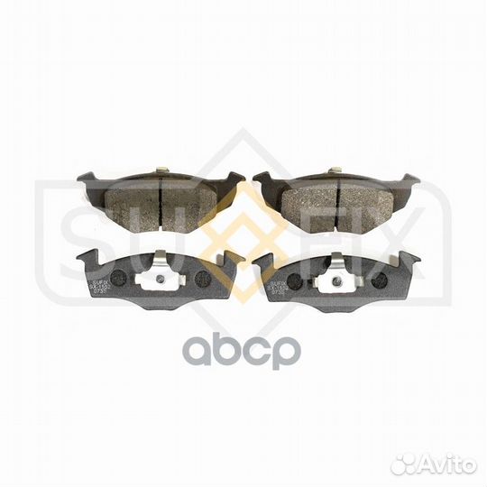 Колодки тормозные дисковые перед прав/лев