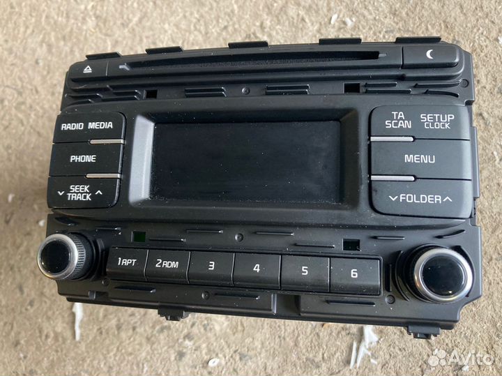 Головное устройство (магнитола) Kia Sportage 4
