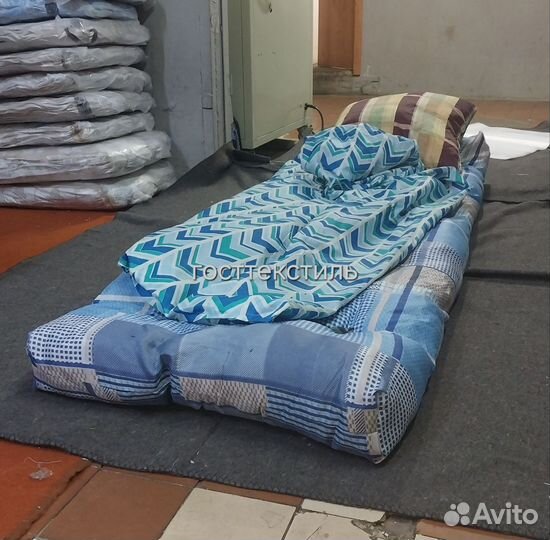 Матрас, подушка, одеяло. Комплект 3в1. Доставка