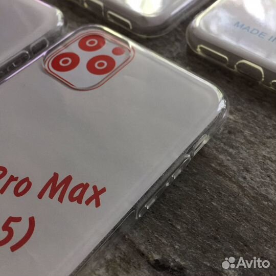 Чехол прозрачный для iPhone