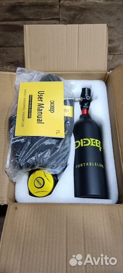 Мини акваланг 1-2.Литр.Дайвинг