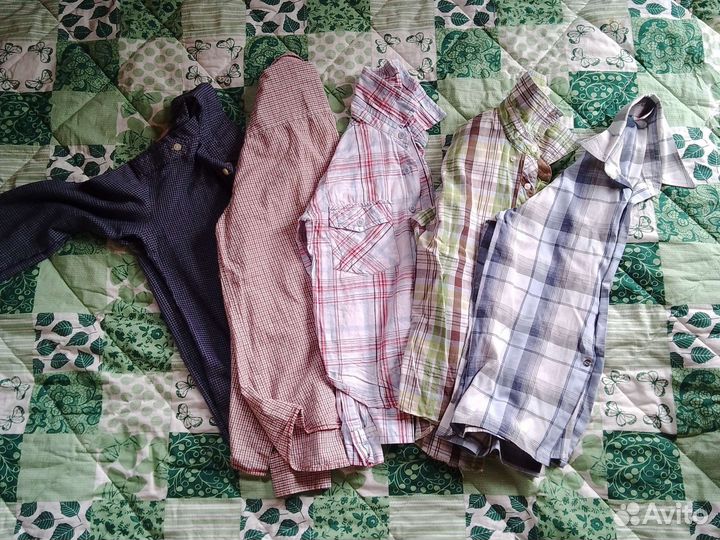 Рубашки для мальчика на рост 140-146