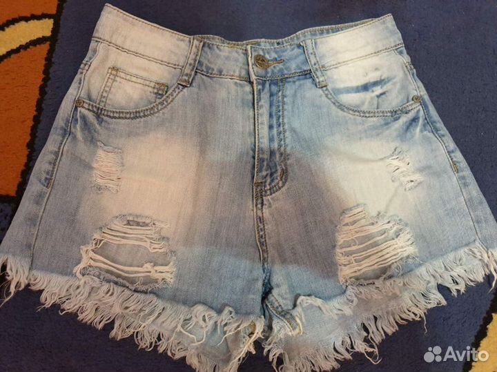 Шорты джинсовые