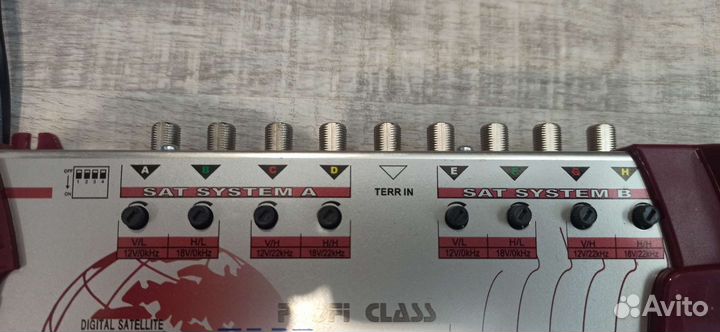 Спутниковый и эфирный мульти свитч