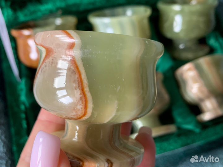 Подарочный набор Рюмки из Оникс