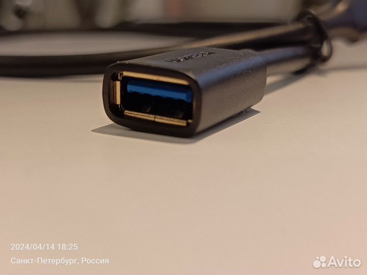 Кабель-удлинитель ugreen USB 3.0 (US129)