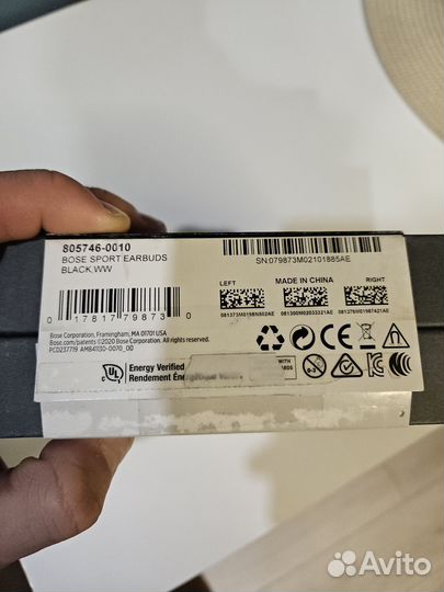 Наушники bose Sport Earbuds