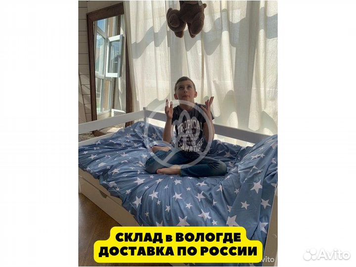 Кровать тахта с изголовьем 180*90