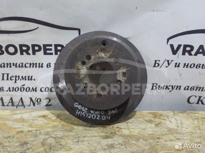 Диск тормозной задний Hyundai Getz