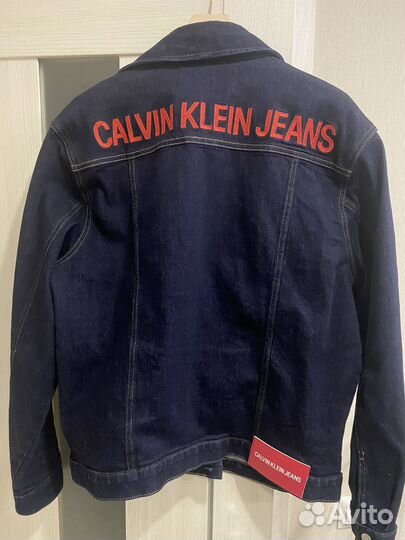 Куртка джинсовая calvin klein унисекс