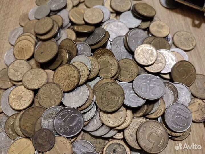 Советские монеты СССР вмесите с кошельком