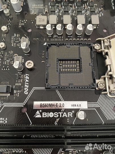 Процессор i5 10400f + мат плата biostar b560mh-e