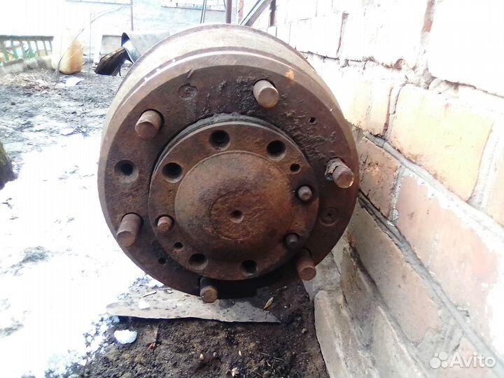 Ведущий мост с автокары