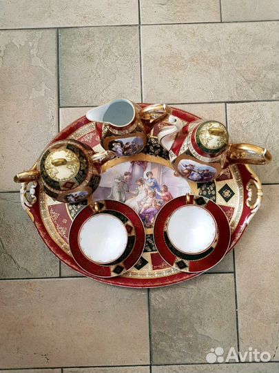 Антикварный сервиз. Австрия. Конец 19го, нач.20го