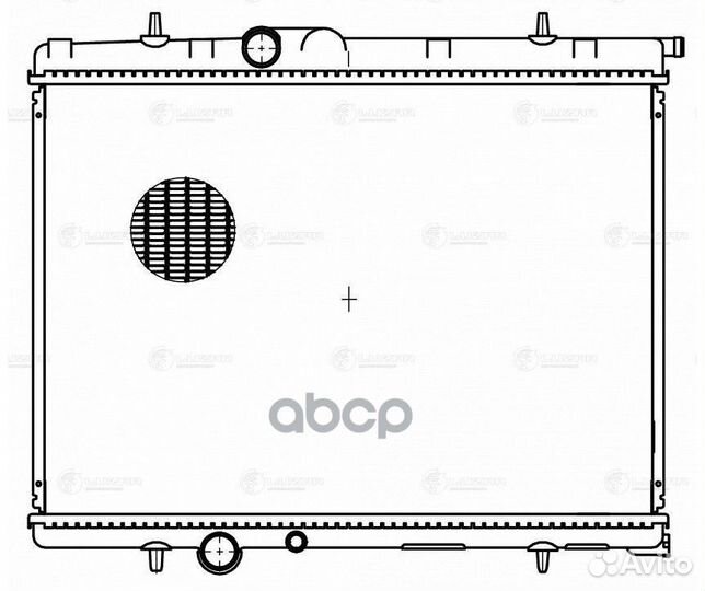 Радиатор охл. LRc 2009 luzar