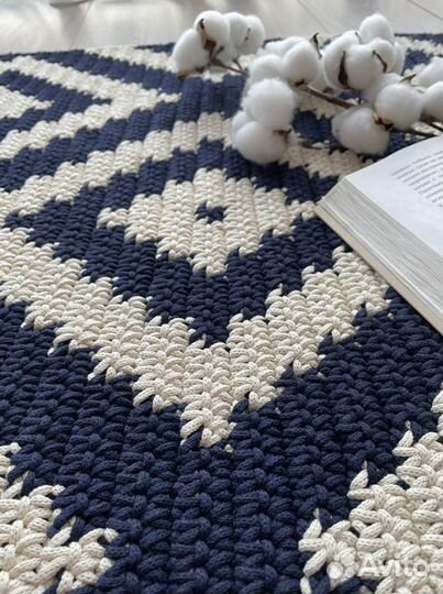 Ковёр ручной работы (х/б шнур)