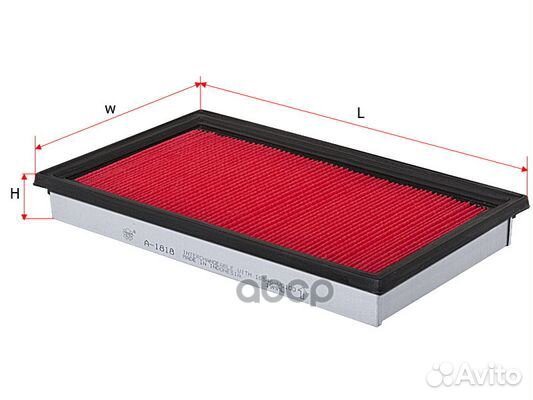 Фильтр воздушный;suzuki SX4 1.6 2009 - / nissan