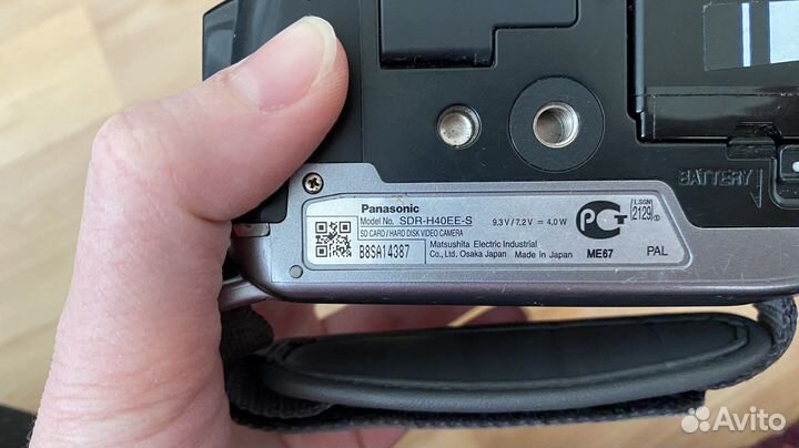Видеокамера panasonic