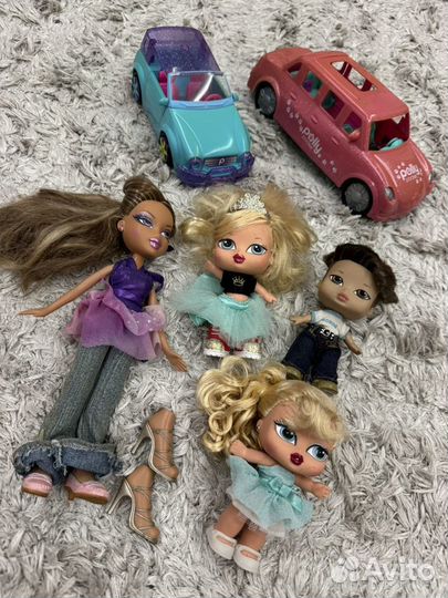 Куклы Bratz barbie disney polly pocket