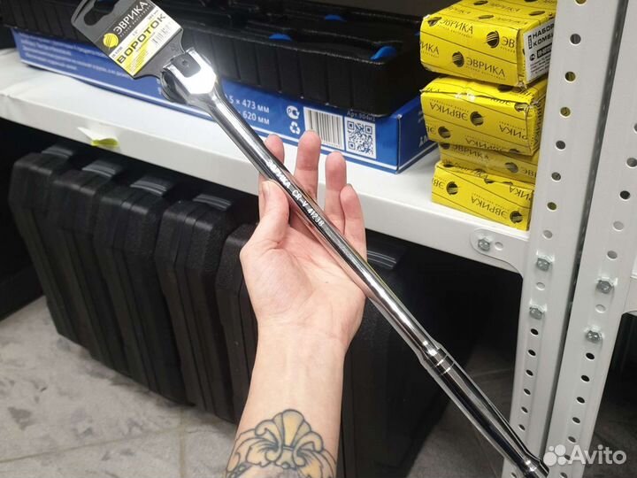 Вороток 1/2 380мм Эврика