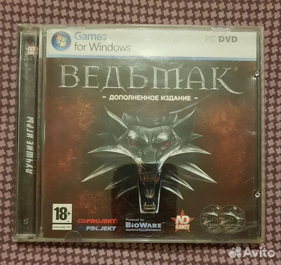 Ведьмак: Дополненное Издание (2DVD, ND, Jewel)