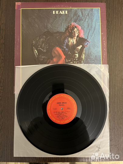 Janis Joplin-Pearl-USA-виниловая пластинка