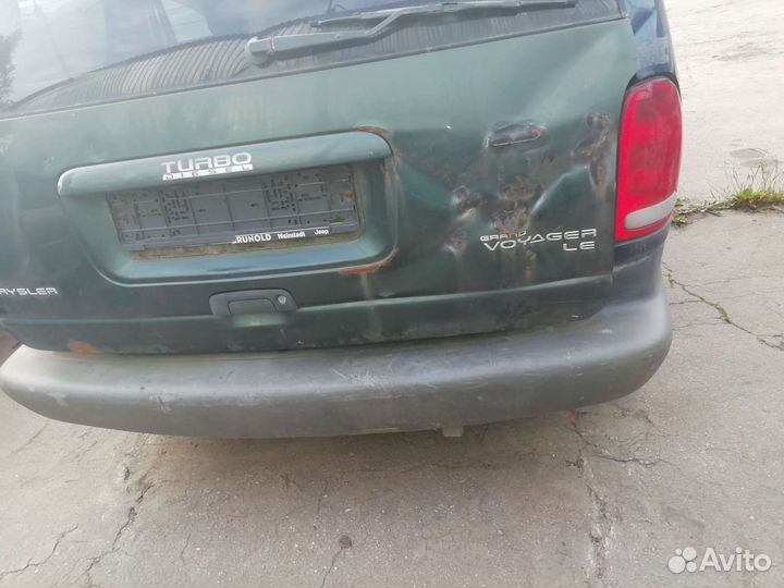 Chrysler voyager 3 в разбор 2.4 бензин