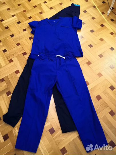 Медицинский халат мужской костюм