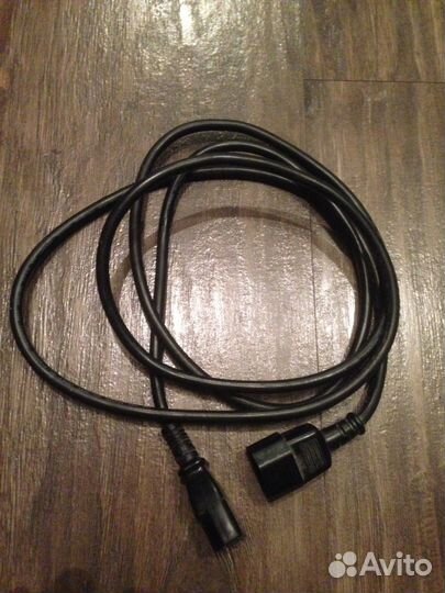 Кабель питания 220В толстый качественный