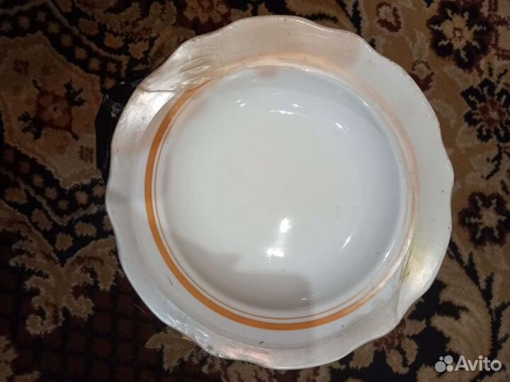 Тарелки и чашки чайные Дулёво новые