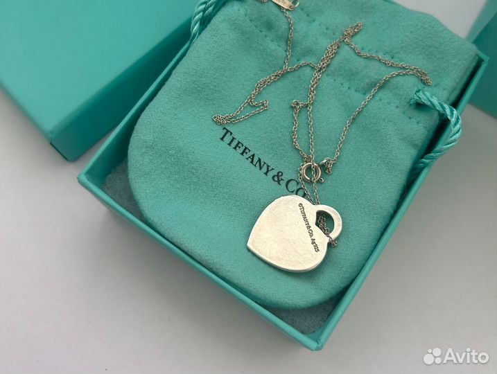 Подвеска tiffany сердце